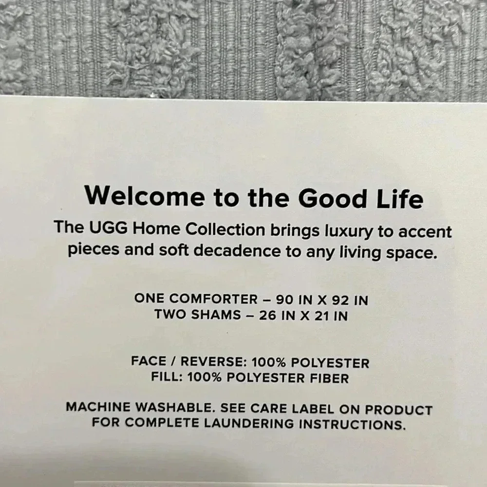 Ugg Cinnia Full / Queen Comforter Set